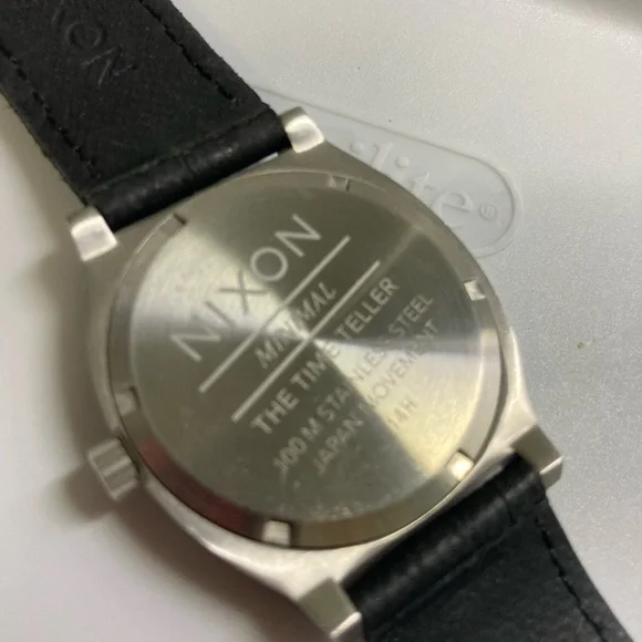 Nixon Silver and Black Watch - Picture 8 of 8